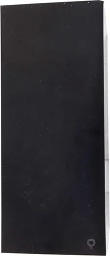 Nowoczesna lampa ścienna z czarnego plastiku - Baleno II