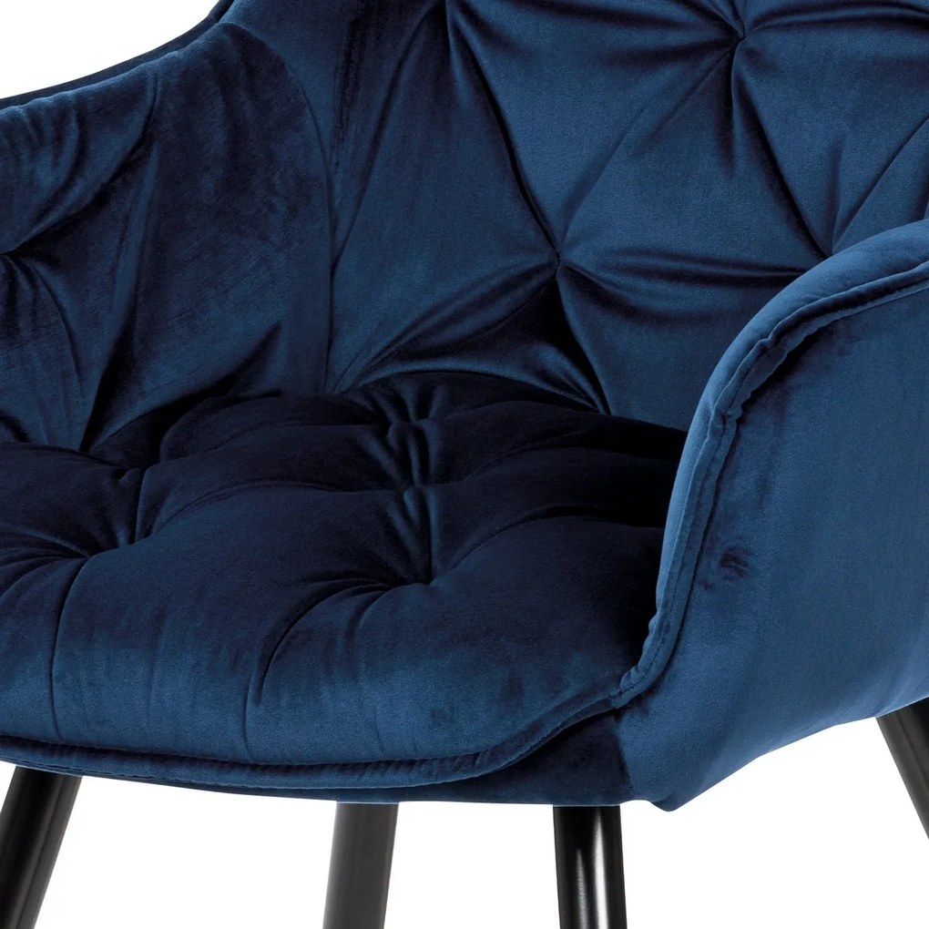 Zestaw krzeseł do jadalni DCH-421 BLUE4, 2 szt.