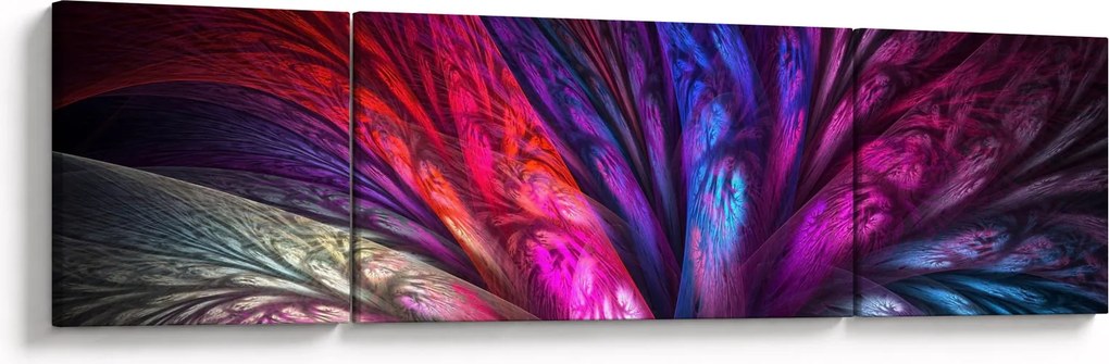 Abstrakcyjny obraz drzewa (170x50 cm)