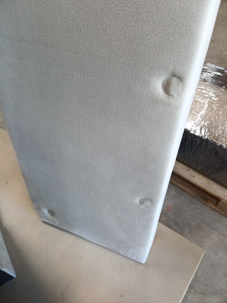 PROMOCJA Kremowa rozkładana sofa narożna MONORA, dwustronna II gatunku