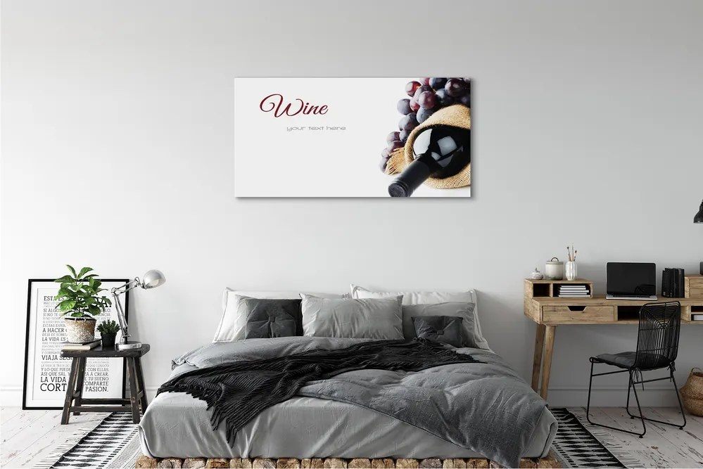 Obraz canvas na ścianę Owocowa Esencja Wina