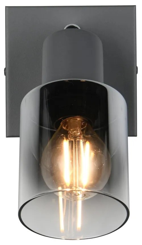 Antracytowa lampa punktowa ø 7 cm Cadiz – Reality