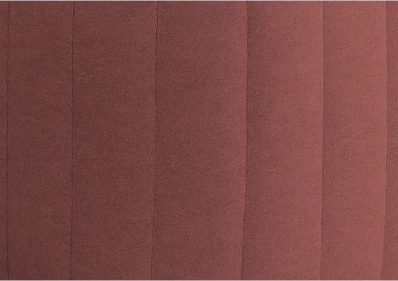 Pufa LAREN w kolorze burgundowym w tkaninie CASTEL 59