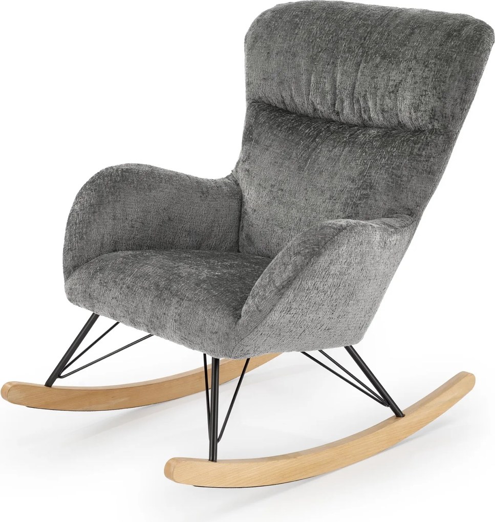 Nowoczesny fotel bujany Castro Halmar