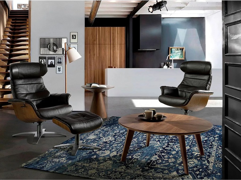 Osmana ze skóry w kolorze czekoladowego brązu 5035 ANGEL CERDA