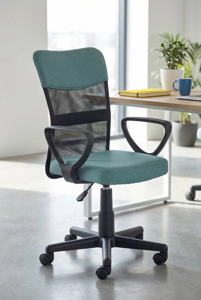 Fotel młodzieżowy turkusowy P0-W56