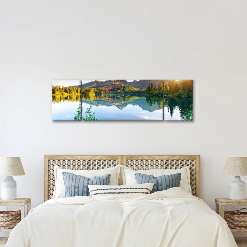 Obraz - Jezioro (170x50 cm)