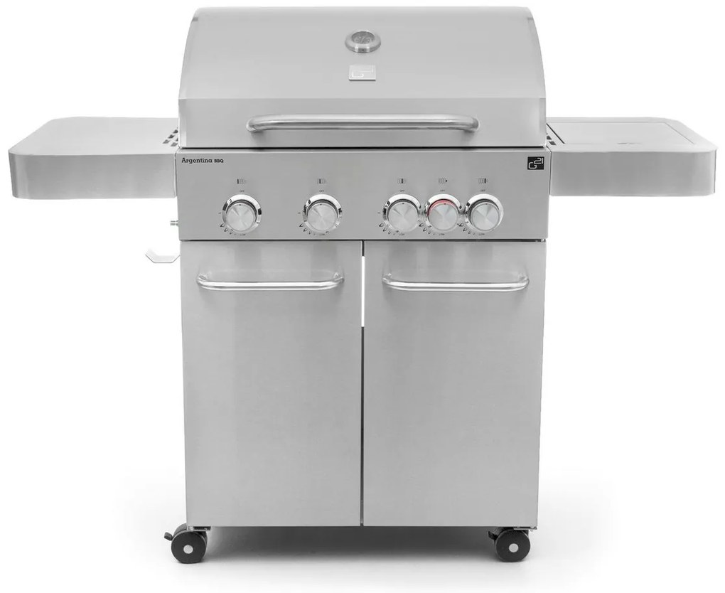 Grill gazowy G21 Argentina BBQ Premium line, 5 palników + gratis reduktor ciśnienia