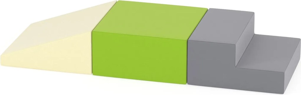 Piankowy tor przeszkód dla dzieci Happy Playground H240-3A do żłobka i przedszkola