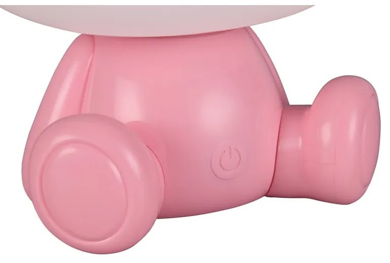 Różowa lampa dziecięca LED Hopper – Reality