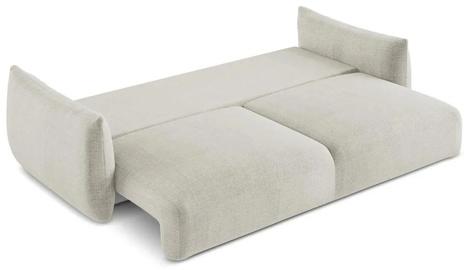 Beżowa rozkładana sofa 230 cm Leila – Makamii