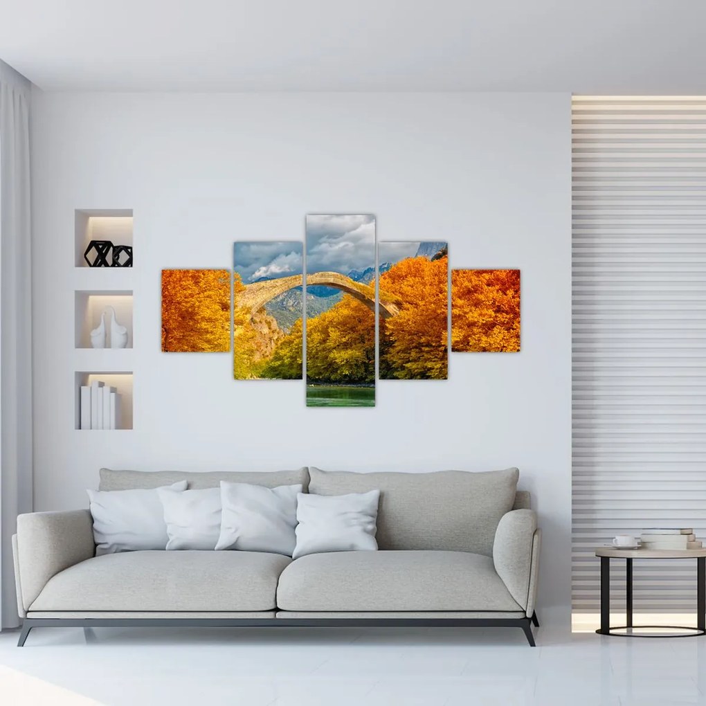 Obraz - Most Konitsa (125x70 cm)