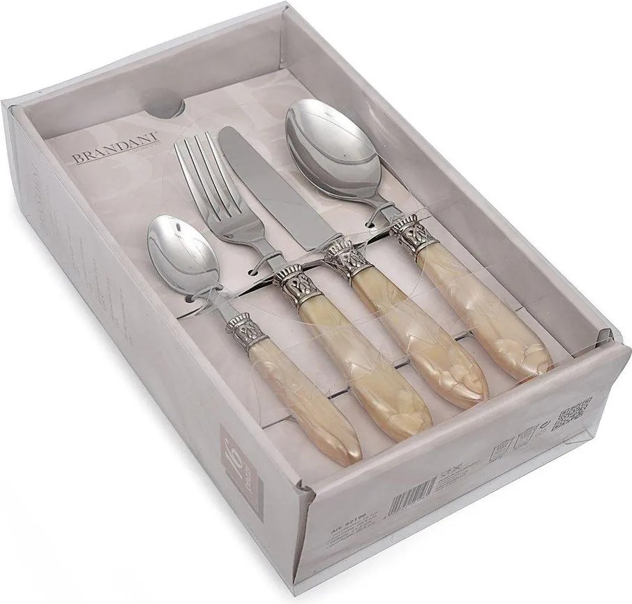 16-częściowy zestaw sztućców Brandani Ambra