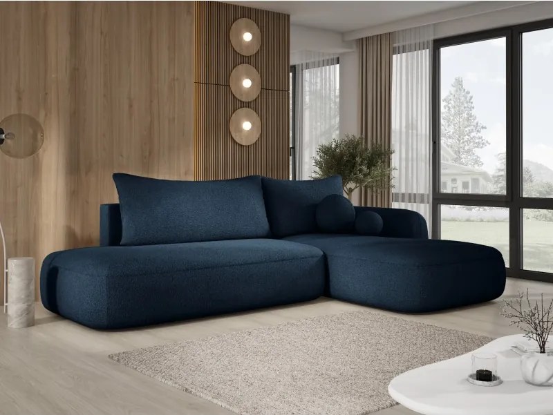 Narożnik wolnostojący BABU układ L Prawy Tkanina NOWORNEVER 83