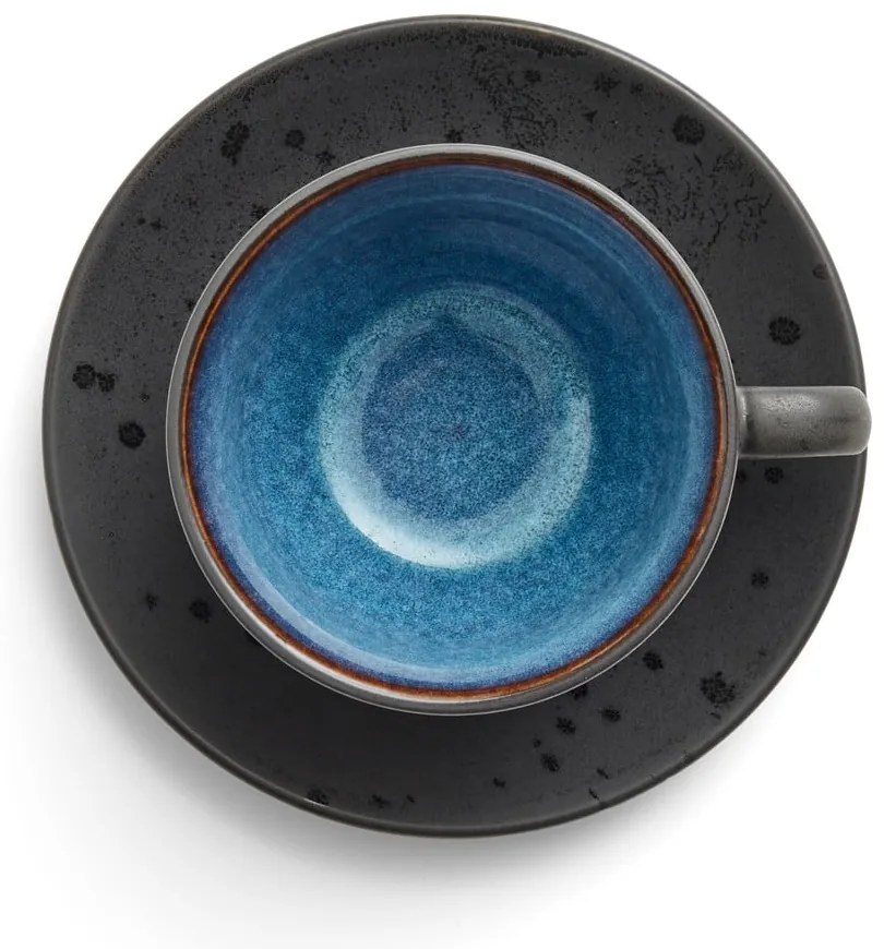 Czarne/ciemnoniebieskie filiżanki zestaw 4 szt. ceramiczne 240 ml Gastro Black/Mix – Bitz