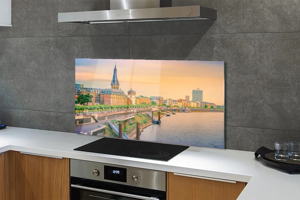 Panel nad Blat Kuchenny Poranek nad Niemiecką Rzeką