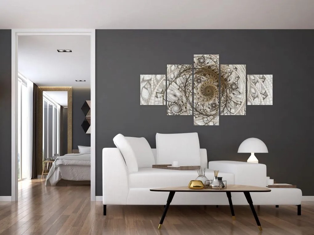 Obraz ozdobnej sztuki (125x70 cm)