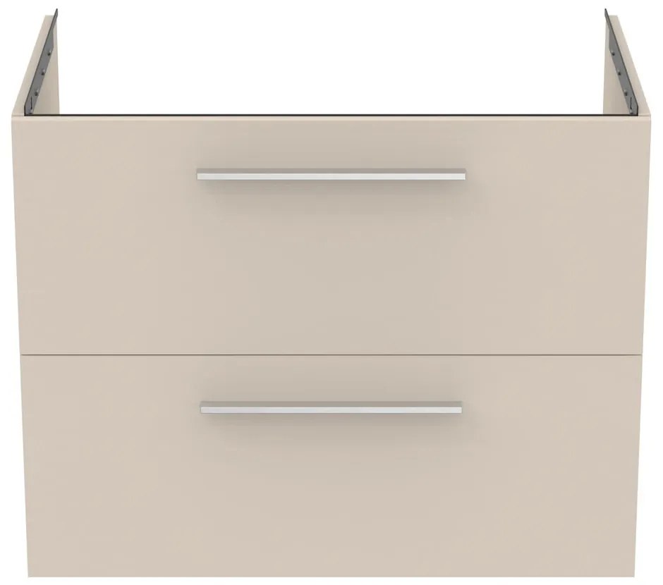 Kremowa wisząca szafka pod umywalkę 80x63 cm i.Life B – Ideal Standard