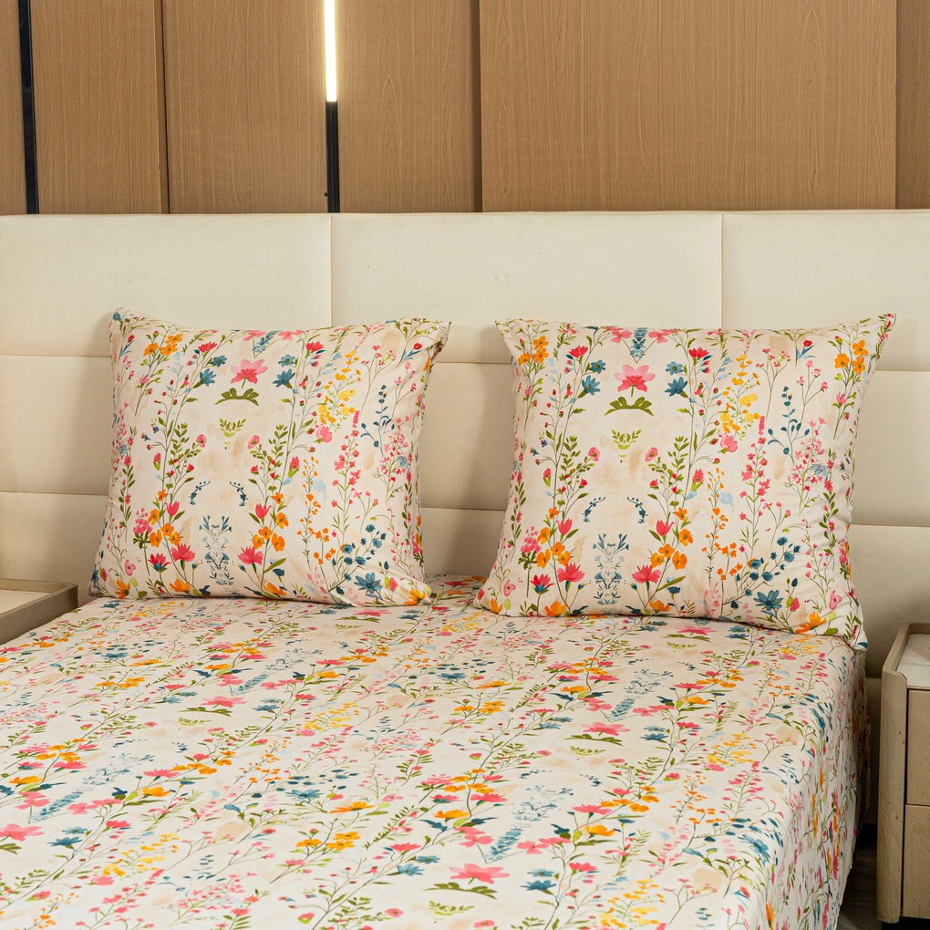 PrzytulneMieszkanie.pl PrzytulneMieszkanie.pl Pościel z mikrofibry MILLEFLEUR kolorowa Rozmiar pościeli: 70 x 90 cm | 140 x 220 cm