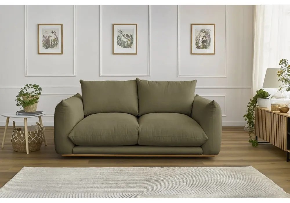 Jasnozielona sofa 193 cm Ernest – Bobochic Paris