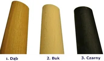 Skandynawskie biurko dąb craft + biały E0-Z00