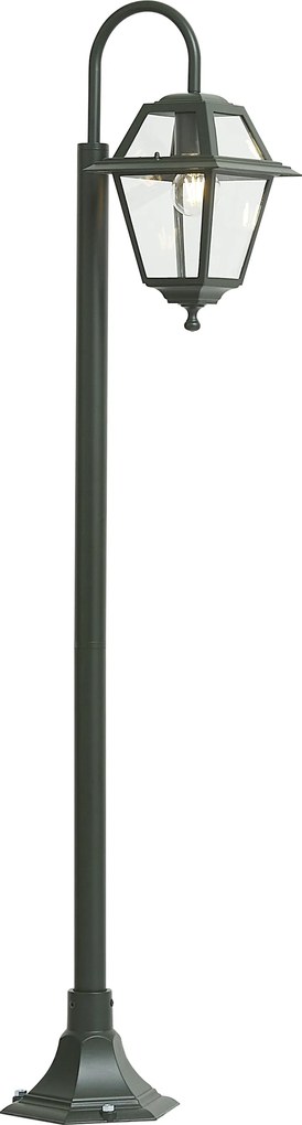 Klasyczny lampion ogrodowy ciemnozielony 135 cm IP44 - Berta