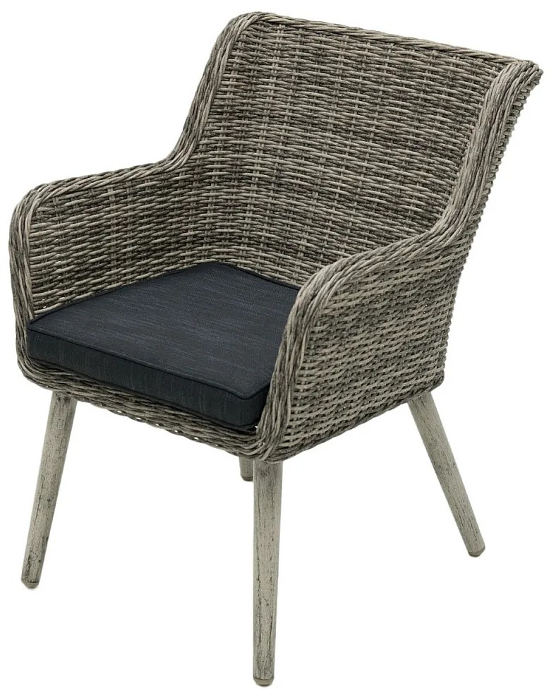 Zestaw rattanowy ogrodowy VICTORIA MINI 1+2 (szary)