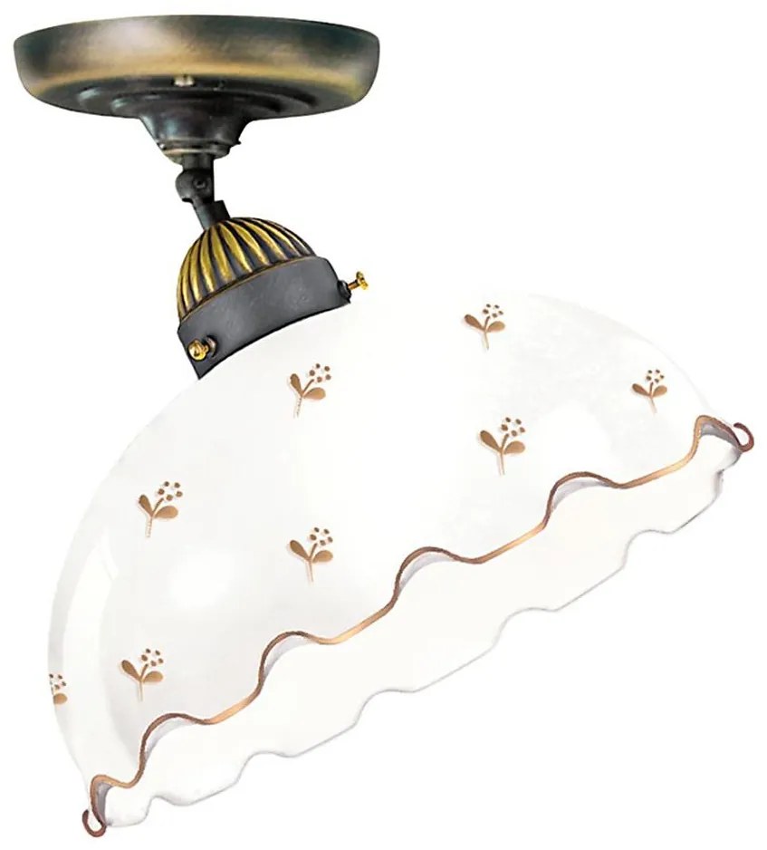 Kolarz 731.10.161-Przysufitowy żyrandol NONNA 1xE27/75W/230V śr. 30 cm, kształt kwiatu, różowe złoto