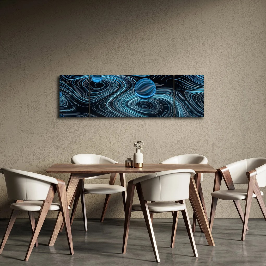Abstrakcyjny obraz (170x50 cm)