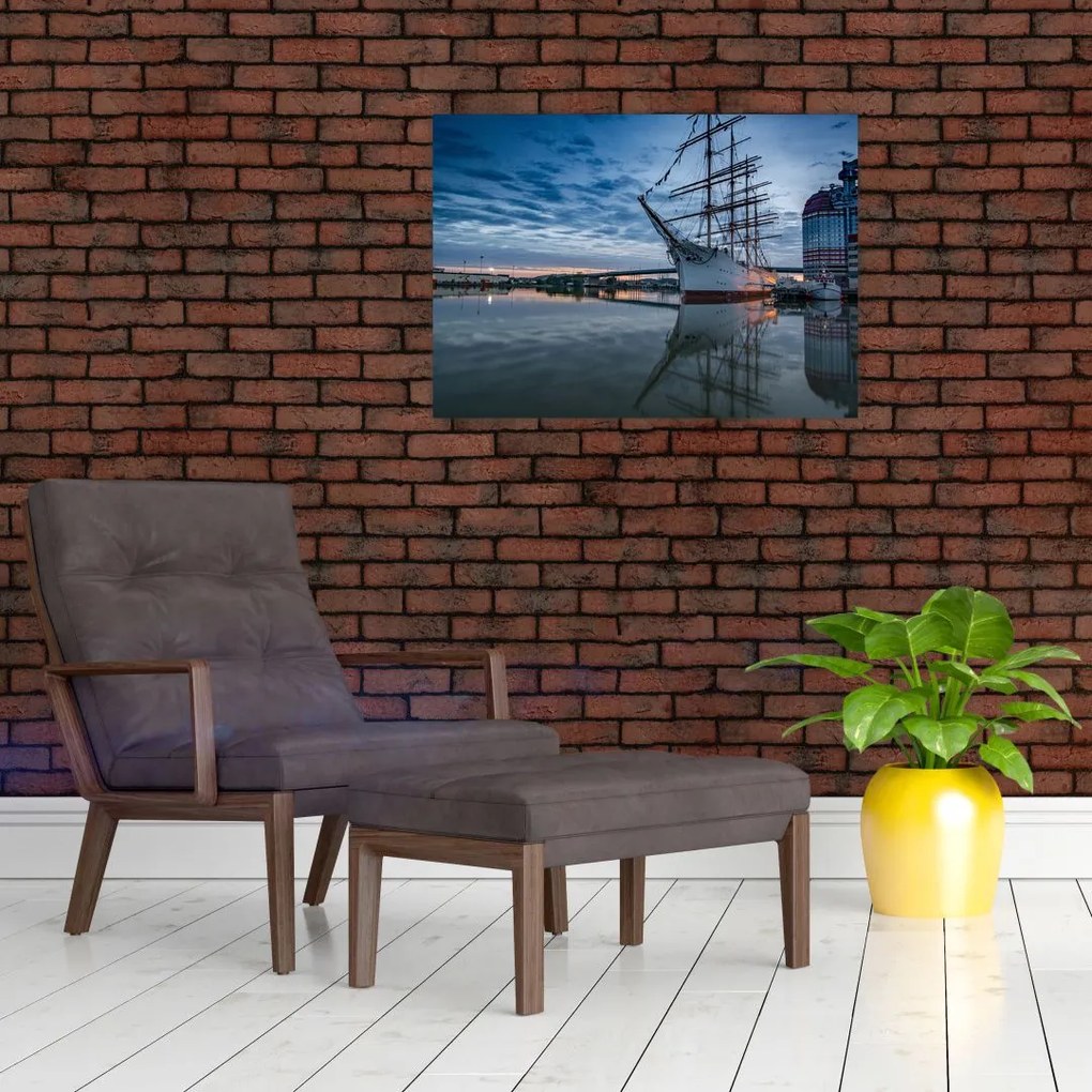 Obraz żaglówki (70x50 cm)