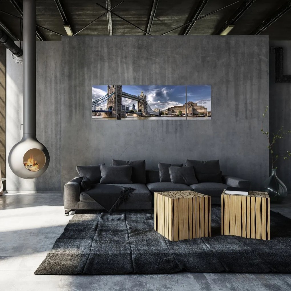 Obraz -  Tower Bridge w Londynie (170x50 cm)