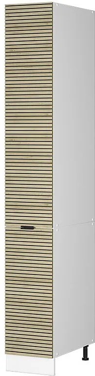 Szafka aptekarska panel dębowy 30x58x206.8 fame-line