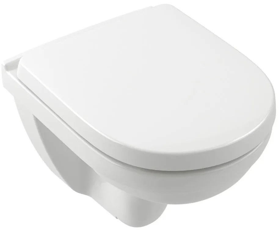 Villeroy & Boch 5688HR01 - Miska WC wisząca z deską sedesową SoftClose O.NOVO ceramika/biała