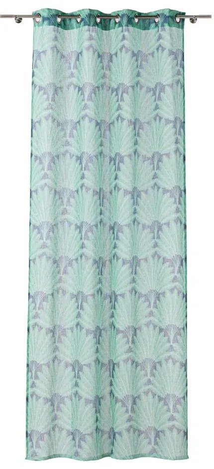 Zielona firanka 140x260 cm Mauritius – Mendola Fabrics
