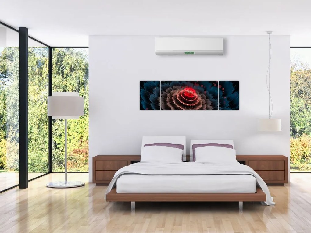 Obraz abstrakcji (170x50 cm)