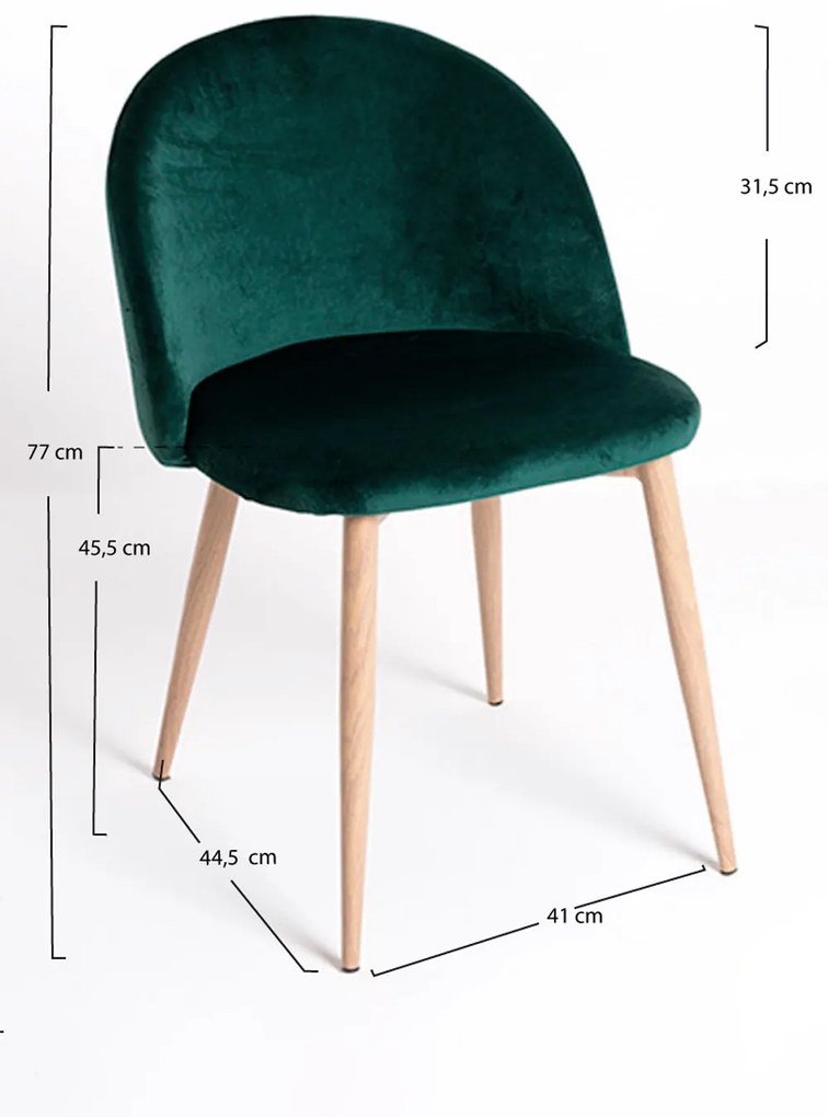 Silla Vint Terciopelo