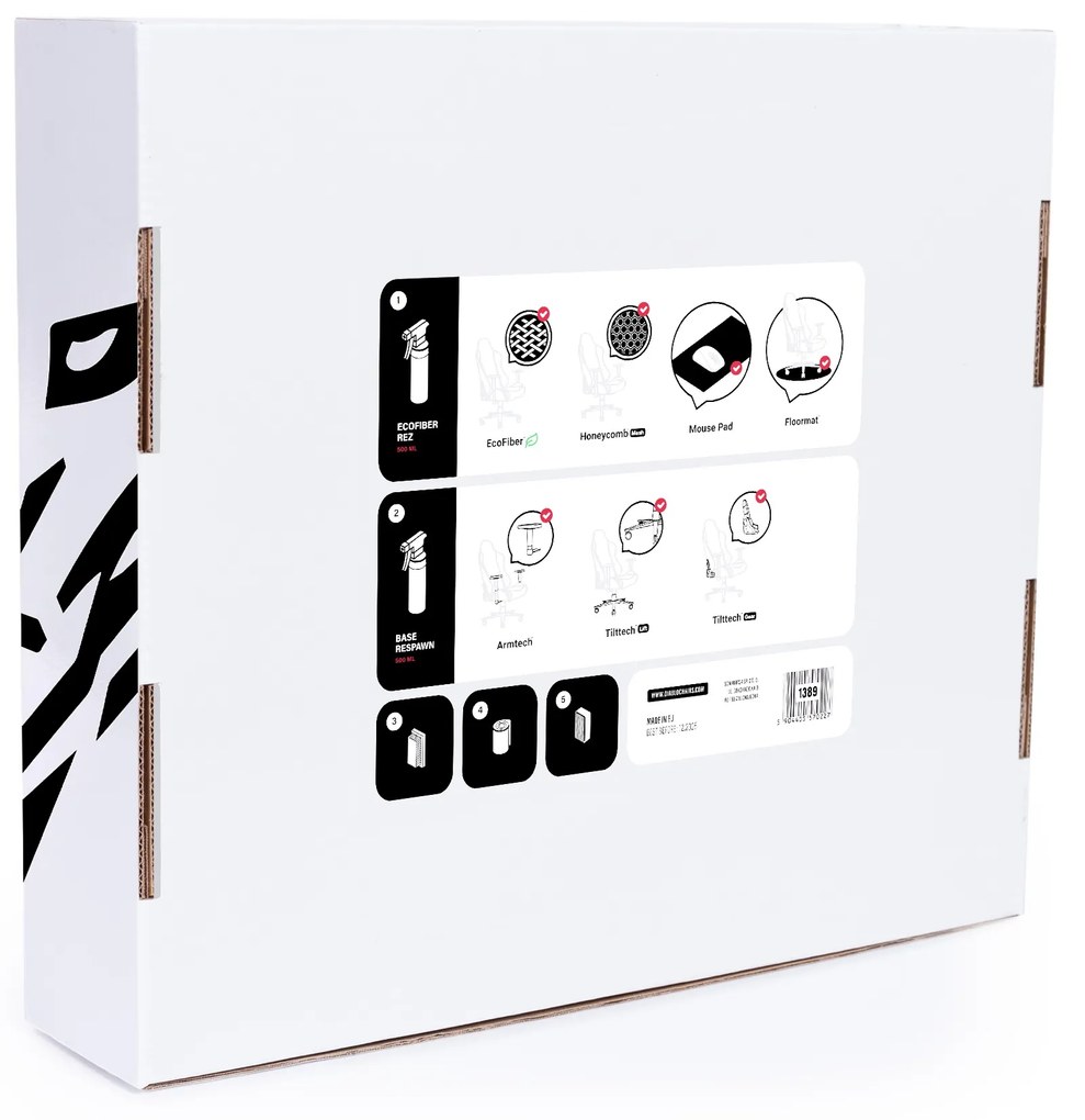 Zestaw do czyszczenia tapicerki materiałowej Diablo Chairs Like New