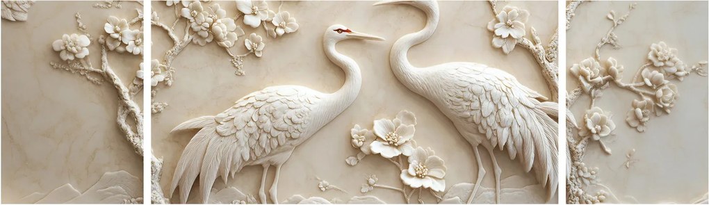 Obraz - Chiński wzór (170x50 cm)