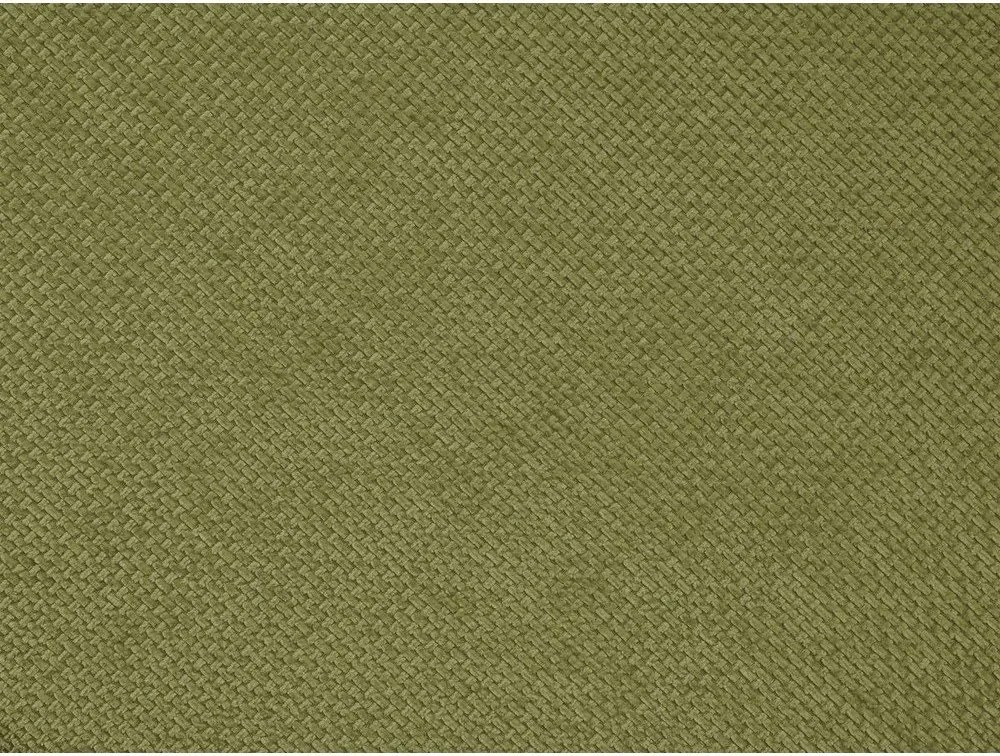 Zielona rozkładana sofa z tkaniny szenilowej 228 cm Neyo – Bobochic Paris