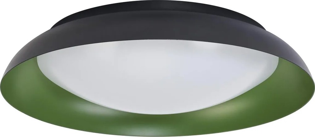 Osram - LED ściemnialna oprawa sufitowa ORBIS PLATE LED/45W/230V śr. 48 cm zielony/czarny