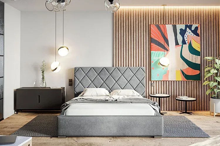 Łóżko tapicerowane 180x200 N6-Z15