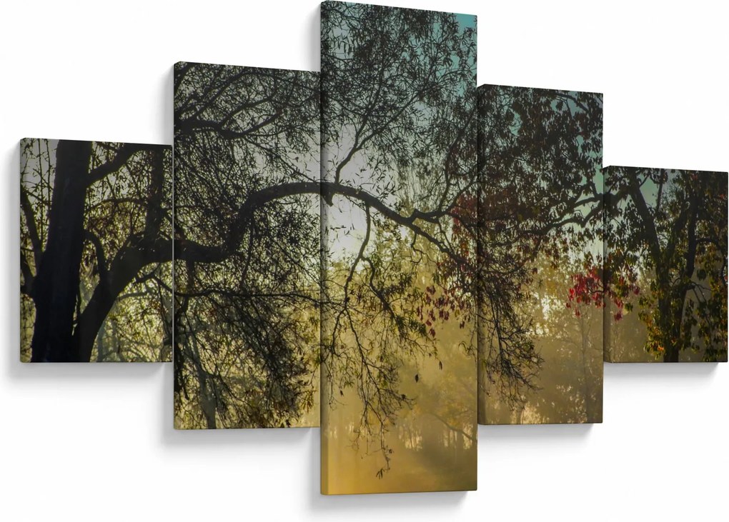 Obraz wschodu słońca (125x70 cm)