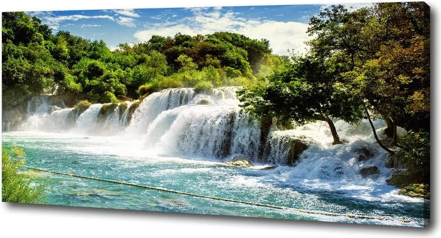 Foto obraz na płótnie Wodospad Krka