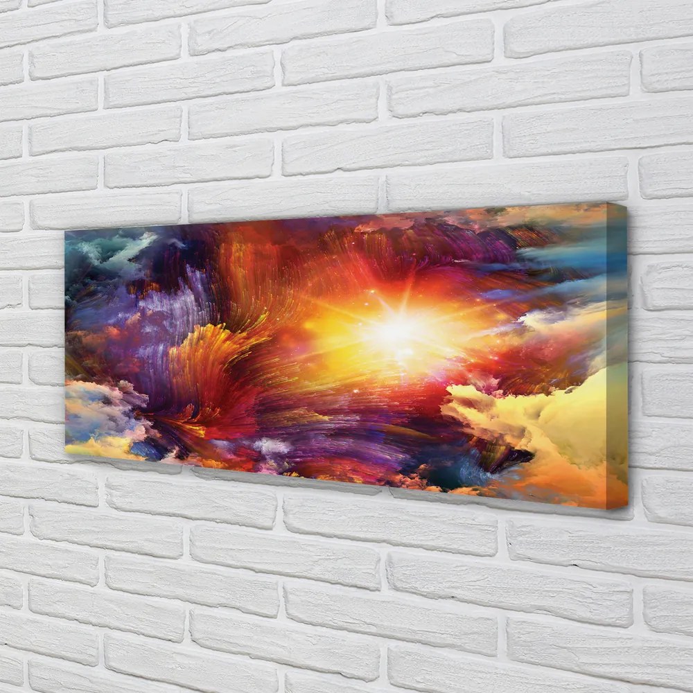 Duży obraz na płótnie Abstrakcja Fraktalna