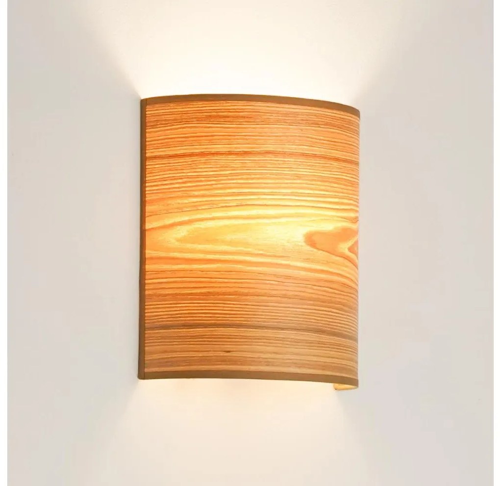 Brilagi - Kinkiet SEMI 1xE27/15W/230V śr. 20 cm brązowy