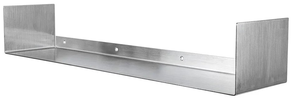 Stalowa półka w kolorze matowego srebra 80,5 cm Float – Mette Ditmer Denmark