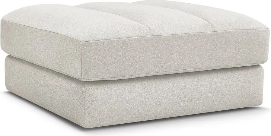 Beżowy aksamitny podnóżek Sierra – Bobochic Paris