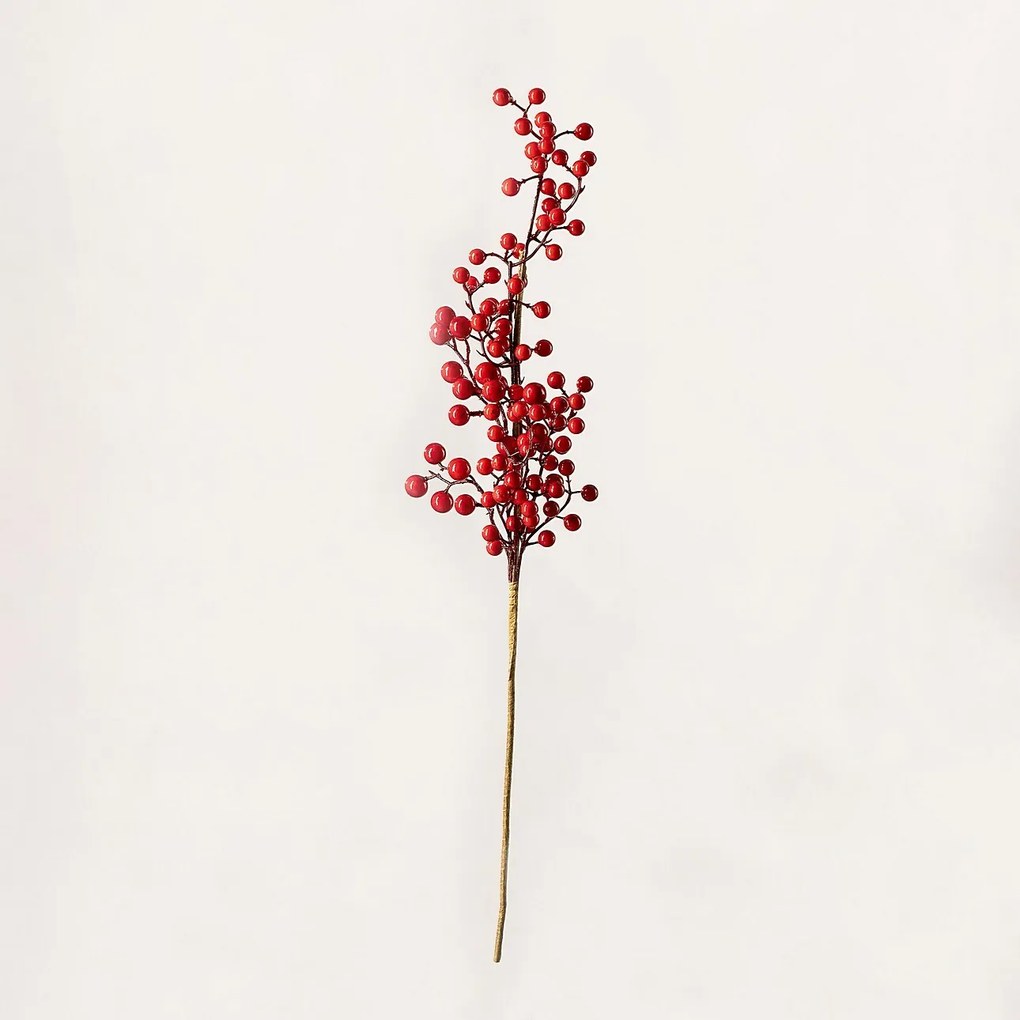 Gałązka dekoracyjna Cranberry 66 cm