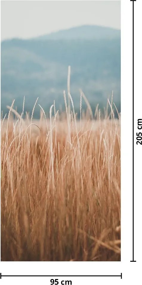 Fototapeta na drzwi - Fragment łąki (95x205cm)
