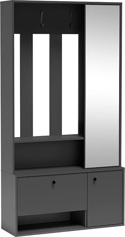 MINIO go for it, Garderoba PORTO w kolorze grafit